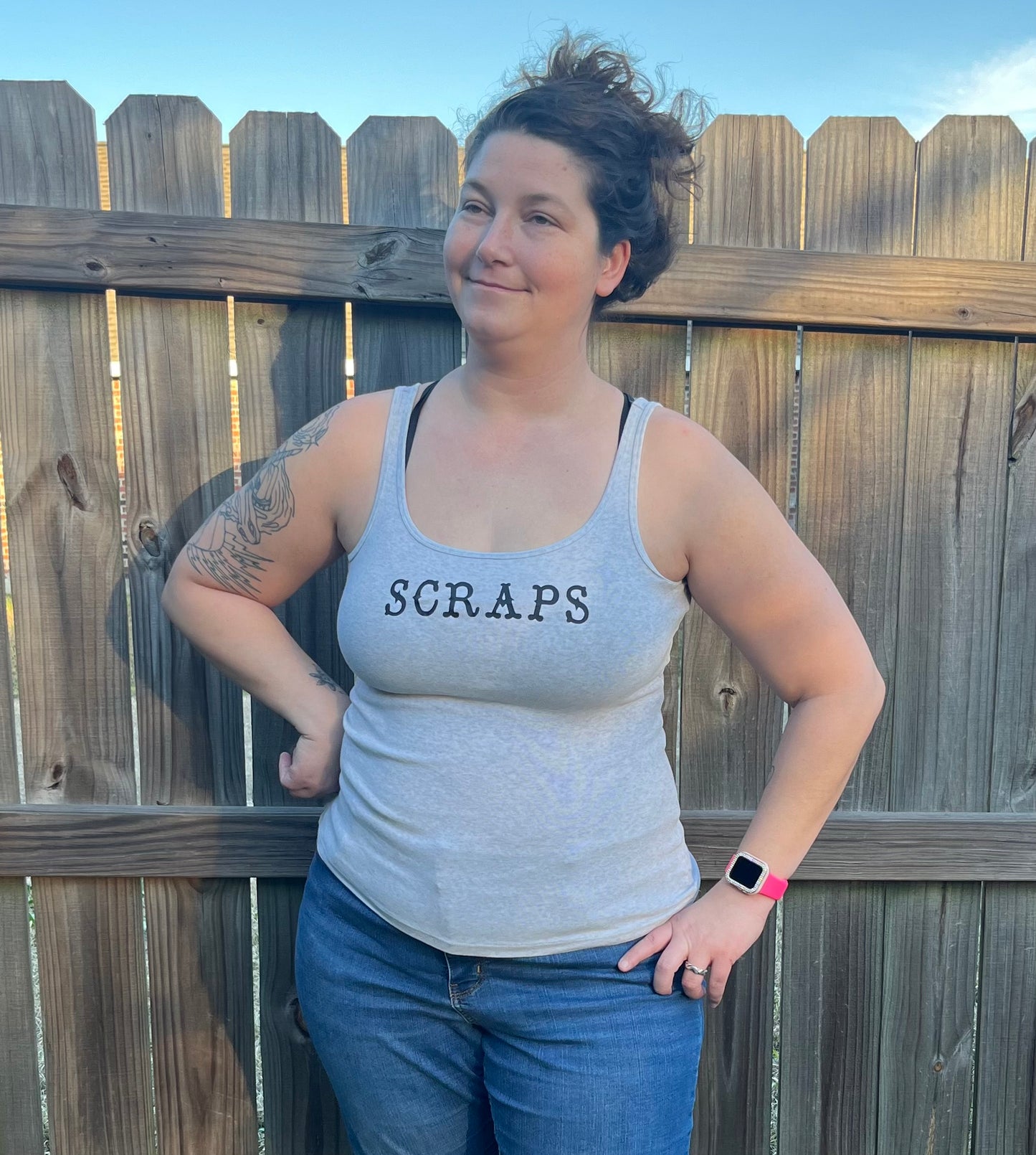 Grey Scraps Tank