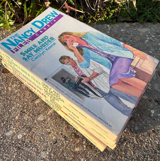 Nancy Drew books 1-4