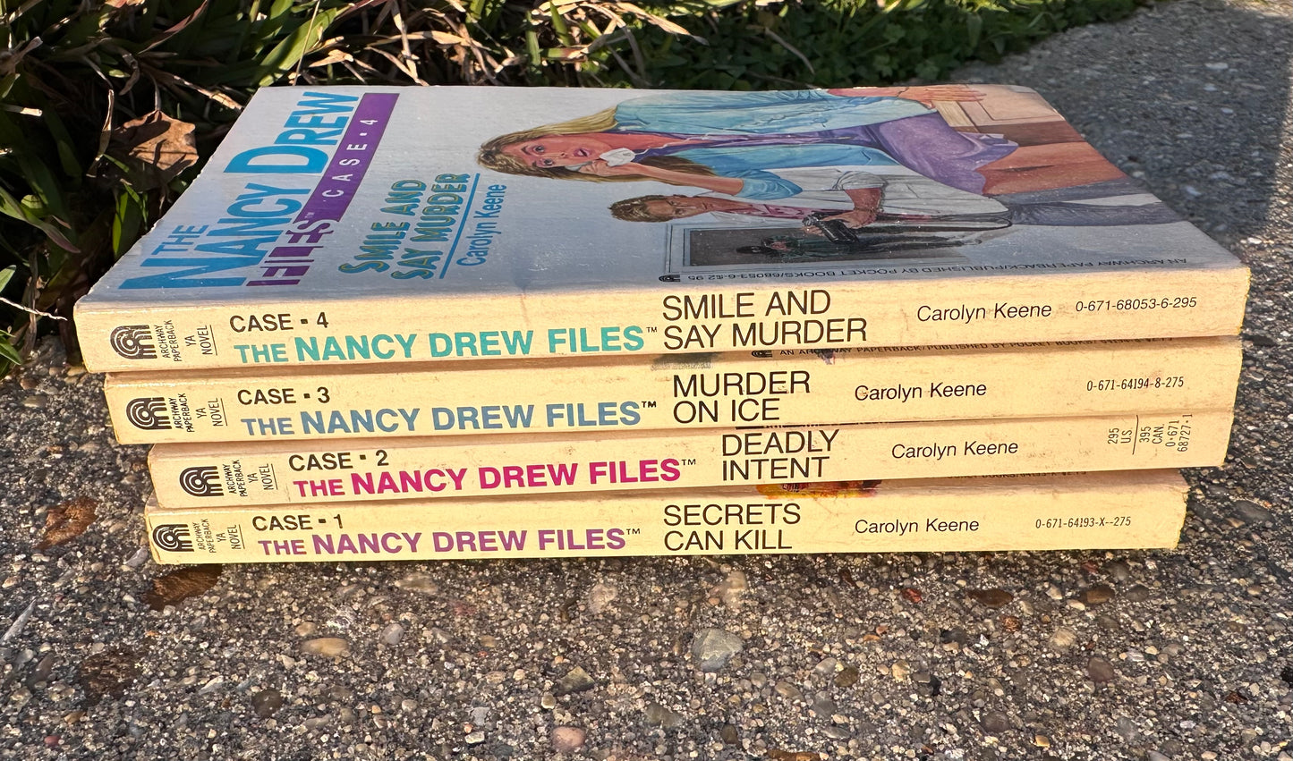 Nancy Drew books 1-4